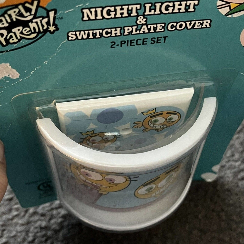2005 Nickelodeon The Fairly OddParents Night Light & Switch Plate Cover - Picture 5 of 5